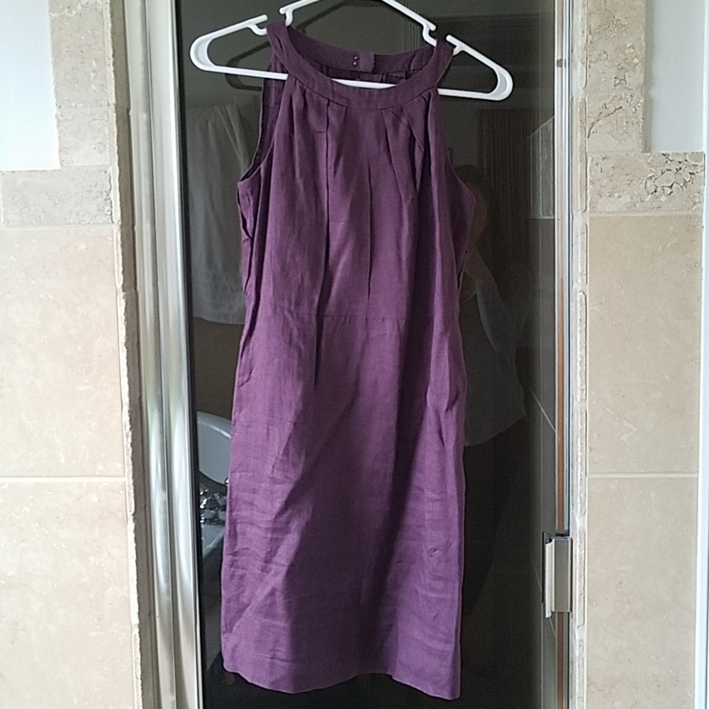 Ann taylor Loft purple dress 00p